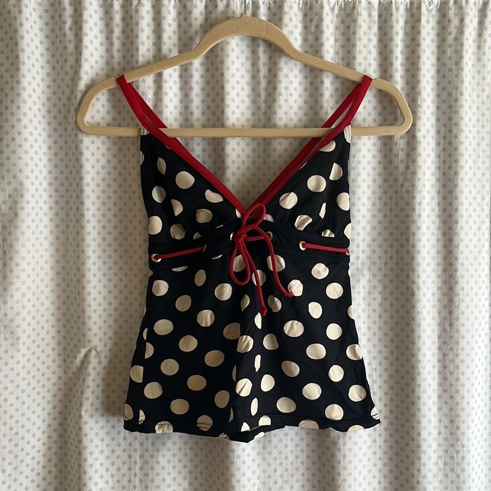 Women’s Polka Dot Swim Top